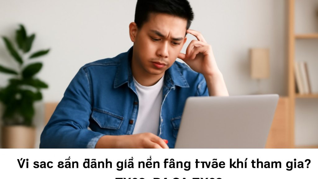 Minh họa: Vì sao cần đánh giá nền tảng trước khi tham gia?