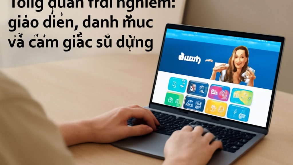 Tổng quan trải nghiệm: giao diện, danh mục và cảm giác sử dụng Minh họa: Tổng quan trải nghiệm: giao diện, danh mục và cảm giác sử dụng