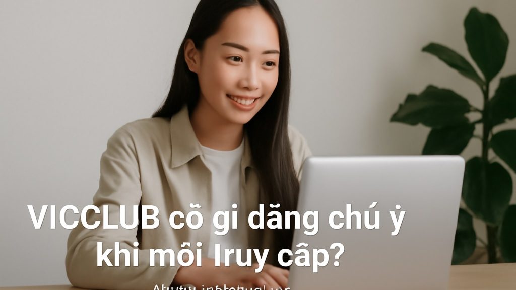 VICCLUB có gì đáng chú ý khi mới truy cập? Minh họa: VICCLUB có gì đáng chú ý khi mới truy cập?